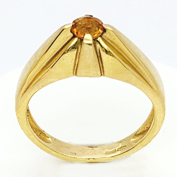 Δαχτυλίδι Κίτρινο χρυσό Κιτρίνης 