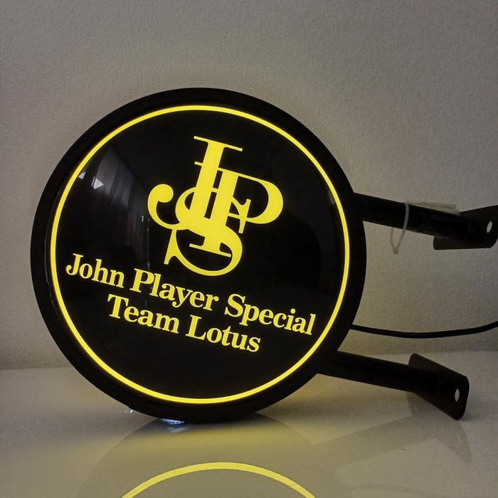 John Player Special - Team Lotus - Podświetlana tablica (1) - metal