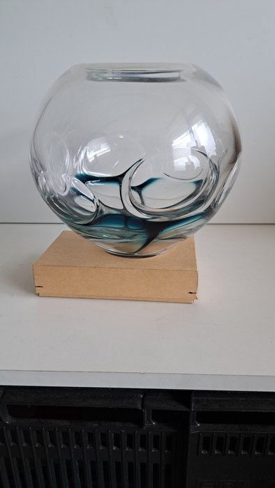 Glasfabriek Leerdam Floris Meydam - Vase -  Tortuga vase  - Glas