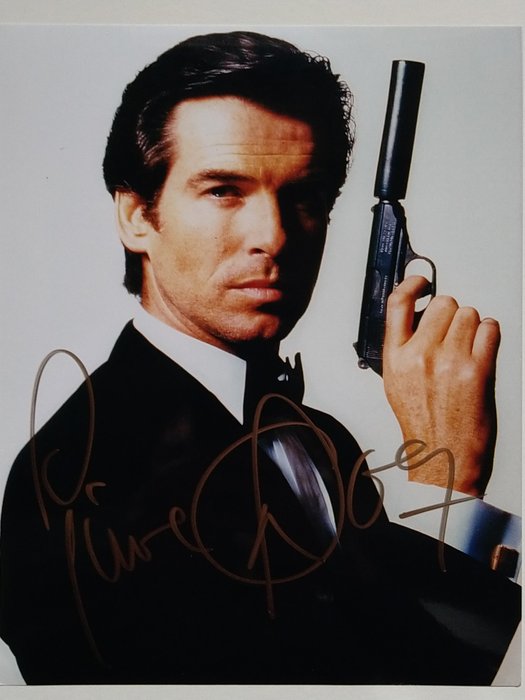 James Bond 007: Die Another Day - Pierce Brosnan as 007 - Autograph, Photo with COA