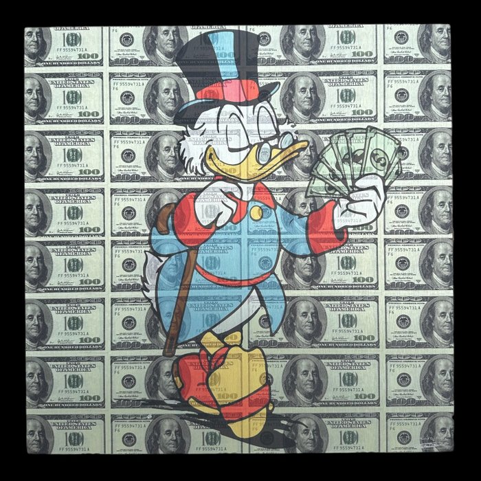 DALUXE ART - Scrooge Making Money $$ - exclusieve