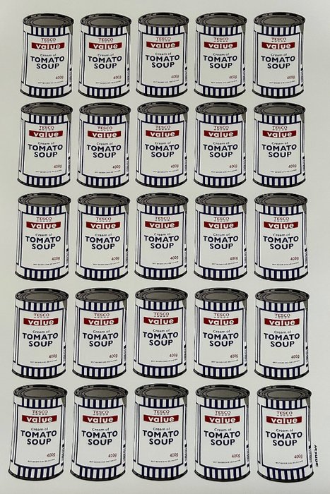 Banksy (1974) - Tesco Soup Cans