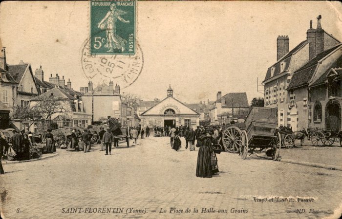 Frankreich - Yonne - Postkarte (86) - 1900-1950