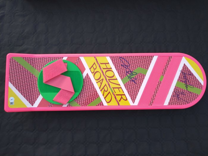 Back to the Future Part II - Hover Board double signed by Michael J. Fox & Christopher Lloyd - With Beckett Authentication Certification
