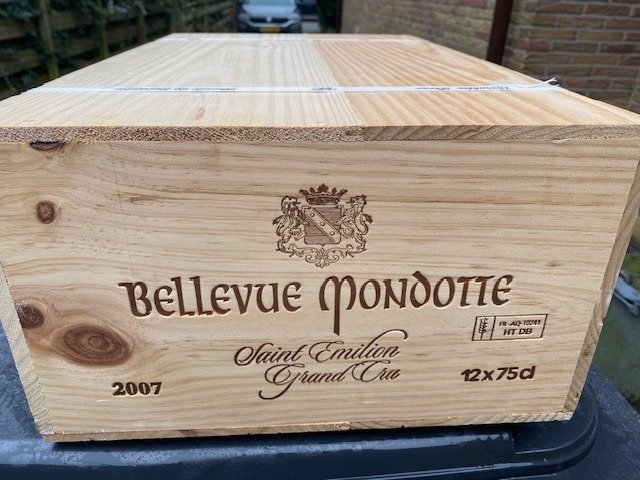 2007 Chateau Bellevue Mondotte - 圣埃米利永 Grand Cru - 12 Bottles (0.75L)