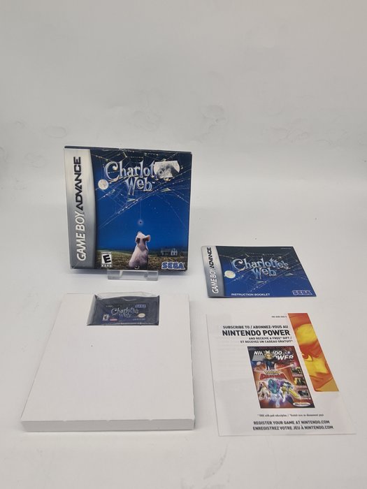 Nintendo - NEW OLD STOCK - Game Boy Advance GBA - Charlotte's Web USA NEW - First edition - Gra wideo - W oryginalnym pudełku