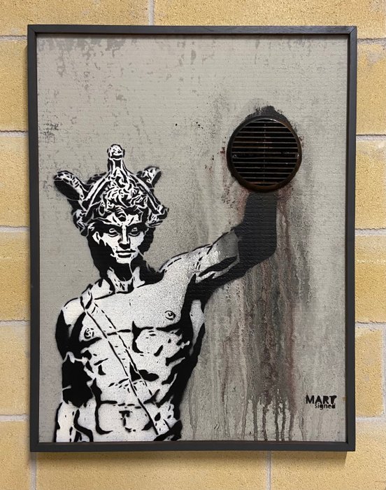 Mart Signed - The Medusa head in the wall