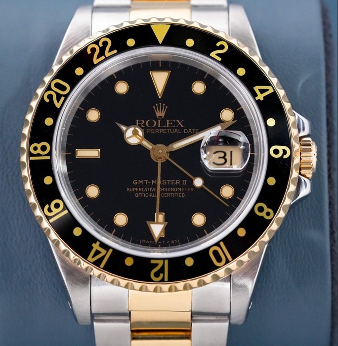 Rolex - GMT-Master Two Tone - 16713 - Άνδρες - 1980-1989