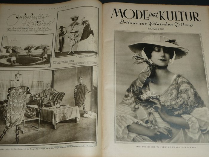 [Fashion] - 4 Albums Mode und kultur - 1927-1930