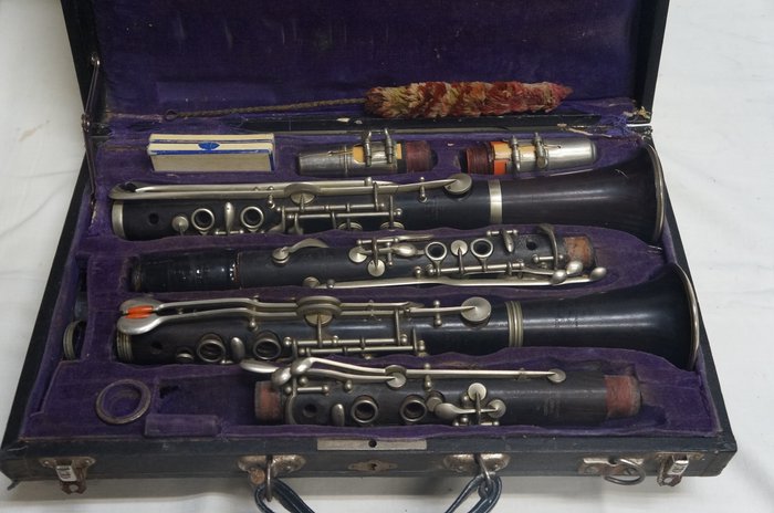 G.Alberts Brussel  en  U.Kohlert's  söhne  Graslitz - Clarinet -  - Clarinetto in do - 1900
