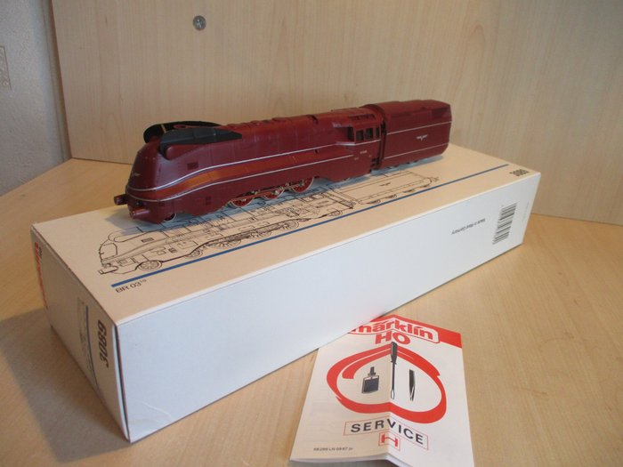 Märklin HO - 3089 - 連煤水車的蒸汽火車 (1) - BR 03 - DR (DDR)
