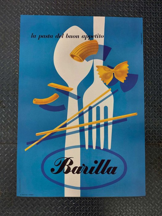 Erberto Carboni - Barilla - La pasta del buon appetito - Années 1950