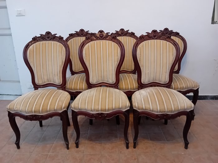 Grup de scaune (6) - Mahon
