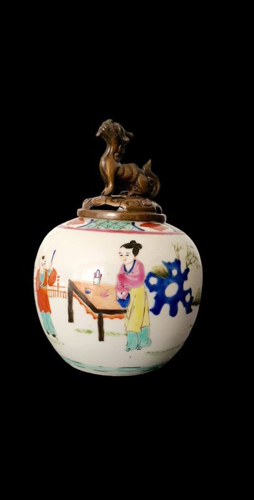 花瓶 - 瓷 - 中国