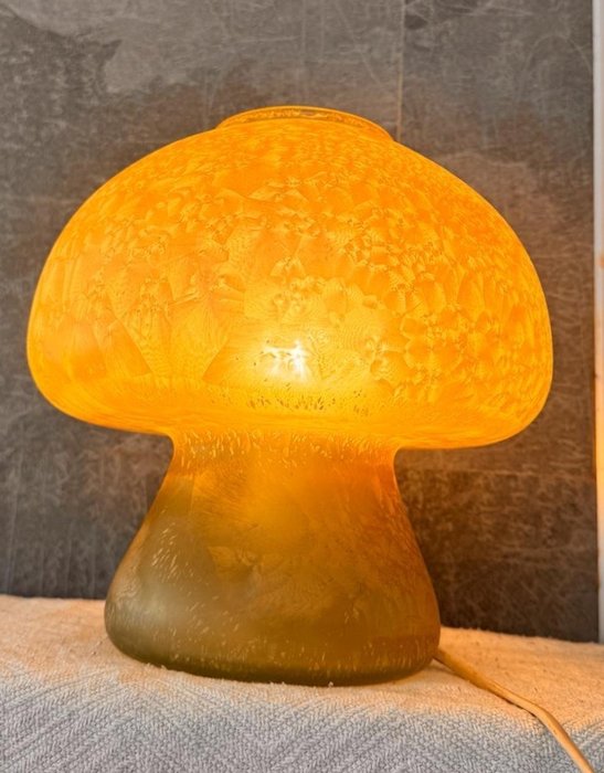 Lampe de table (1) - champignon - Cristal