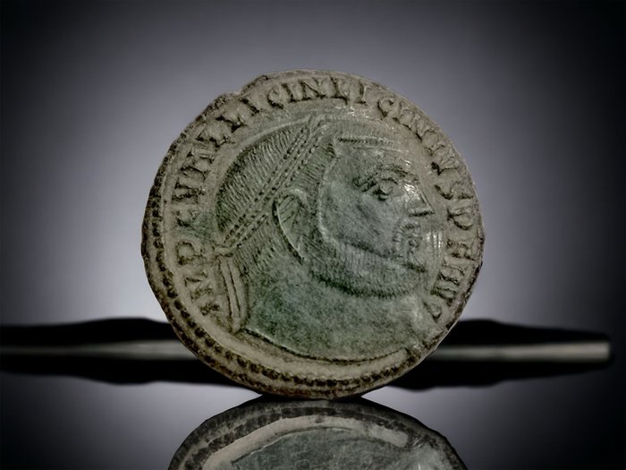 罗马帝国. 利西纽斯一世（公元308-324）. Follis Cyzicus - Jupiter