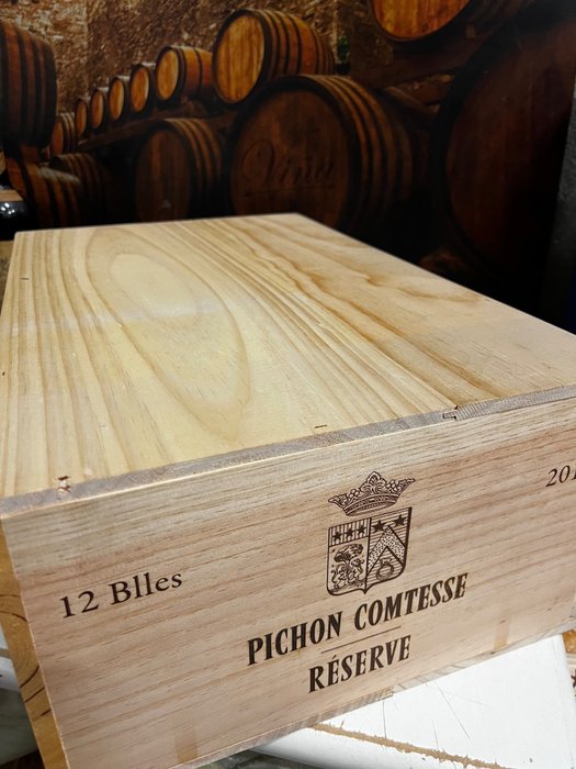 2017 Pichon Comtesse Reserve, 2nd wine of Chateau Pichon Longueville Comtesse de Lalande - 波雅克 - 6 瓶 (0.75L)