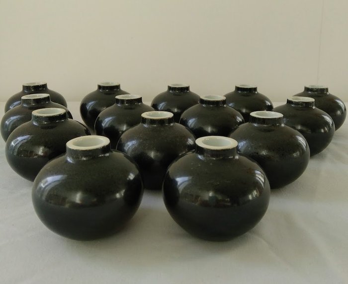 Lindform - Kleiner Kerzenständer - (14) - Glasierte Keramik