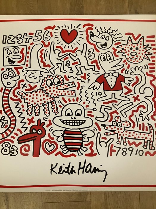 Keith Haring (after) - Untitled 1983 - Big Size
