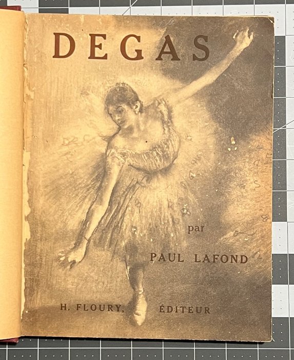Paul Lafond - Degas [Edition de Luxe] - 1918-1919