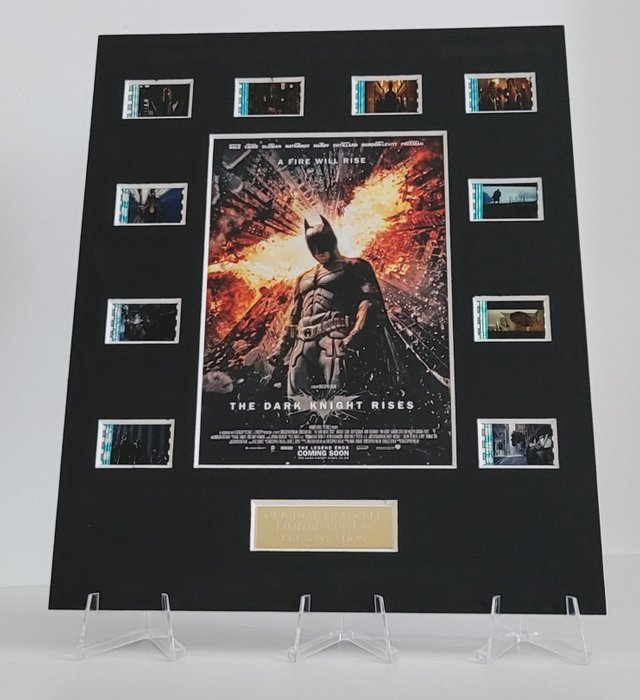Batman The Dark Knight Rises - Framed Film Cell Display with COA