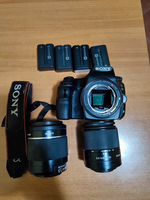 Sony DSLT A-58 + 18070mm + 55-200mm  #ccdcamera - Digitalkamera