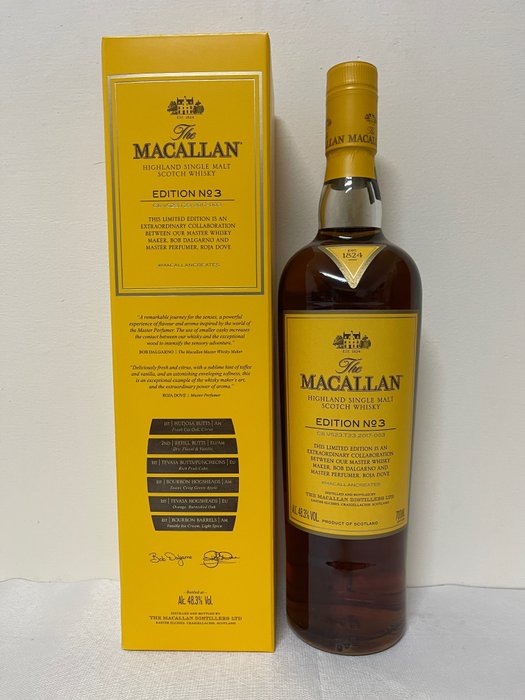 Macallan - Edition No. 3 - Original bottling  - 700 毫升