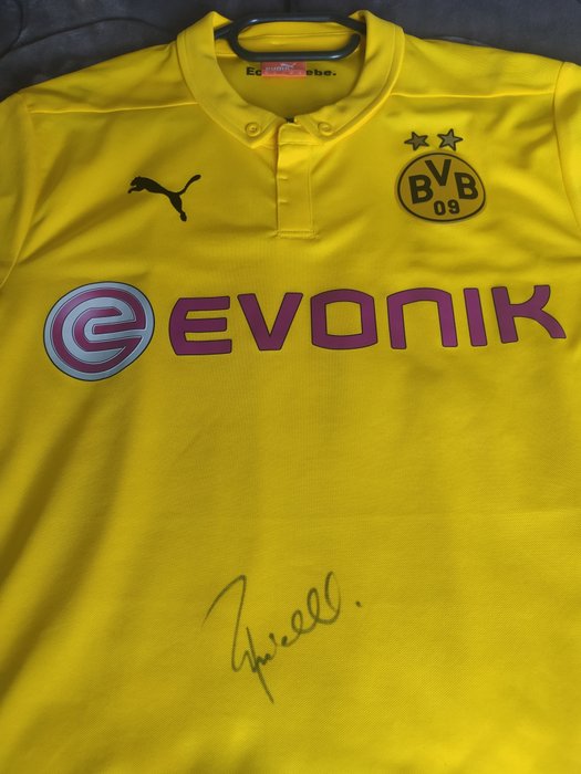Karl Heinz Riedle - Karl Heinz Riedle signed jersey Borussia Dortmund 2014 - 2014