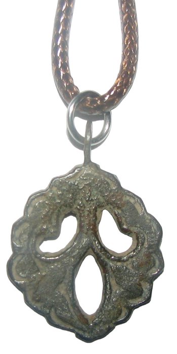 Wikingerzeit Bronze, -Antiker Anhänger mit Amulett/Talisman Anhänger