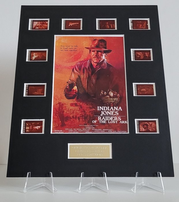 Indiana Jones - Framed Film Cell Display with COA