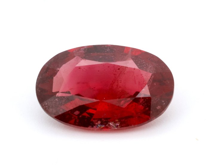 鲜艳的红色 尖晶石 - 3.37 ct
