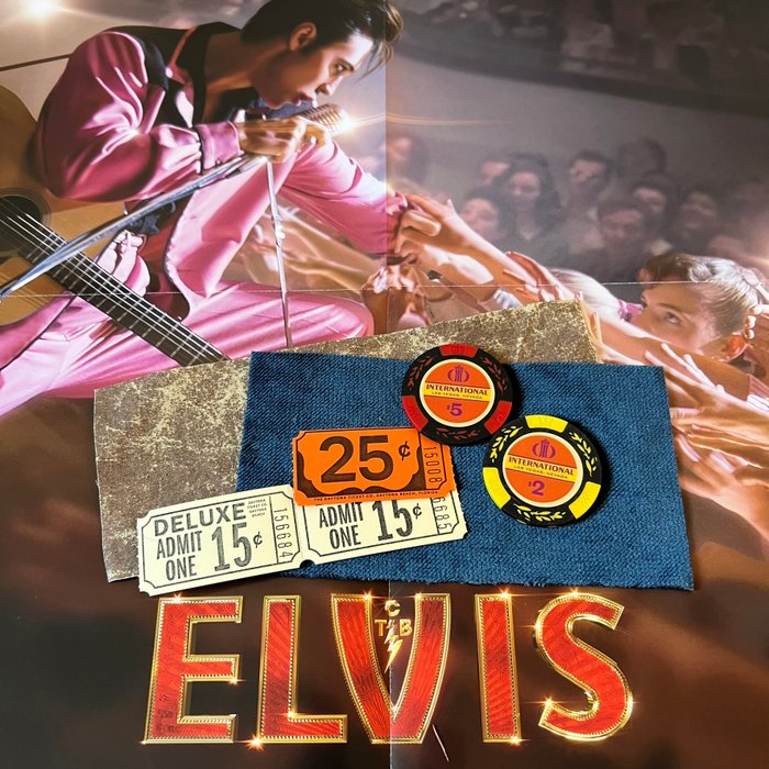 Elvis Presley – Film rekwisieten – 2022 – Beperkte oplage, Certificaat