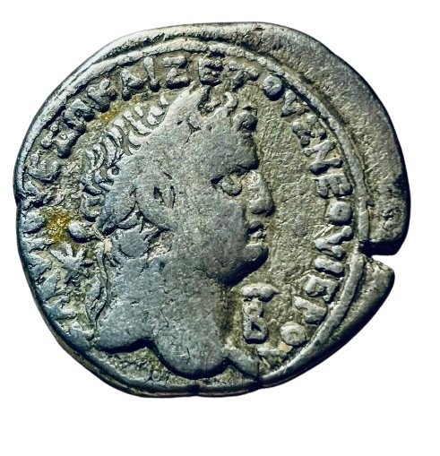 Syrien, Seleucis & Pieria. Antioch. Vespasien et Titus, Caesar. Tetradrachm an 2 (70/71)