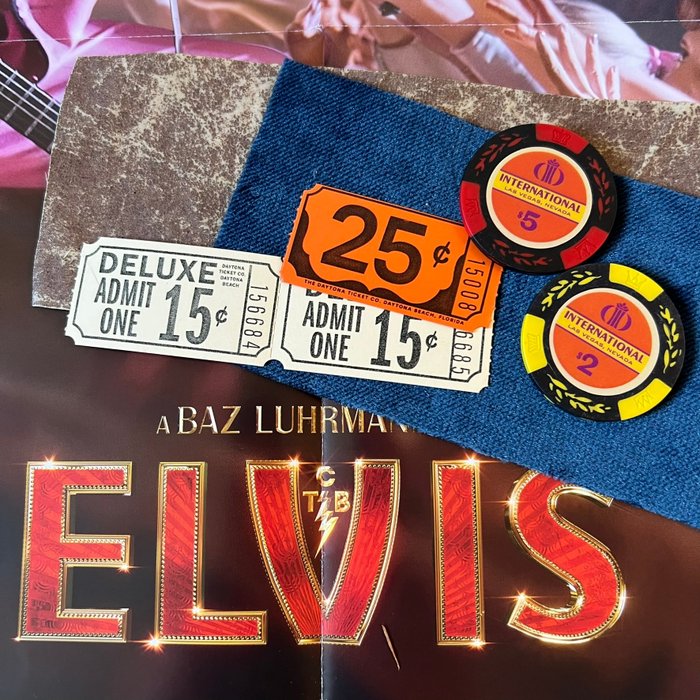 Elvis Presley - Film rekwisieten - 2022 - Beperkte oplage, Certificaat
