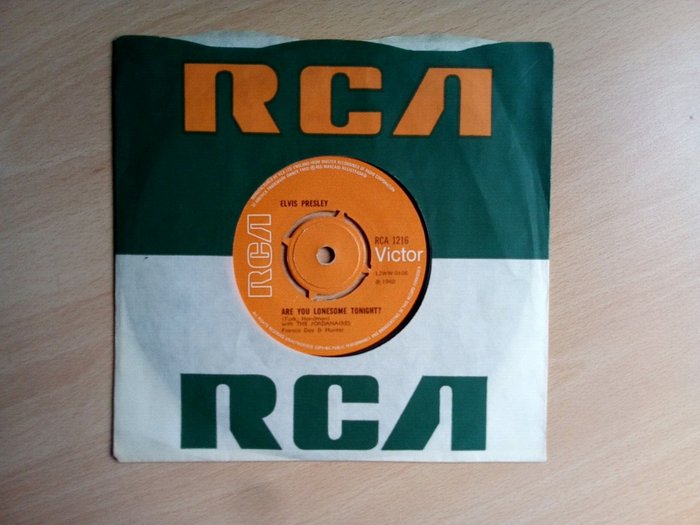 Elvis Presley - Are lonesome tonight - Vinylschallplatte - Neuauflage - 1969