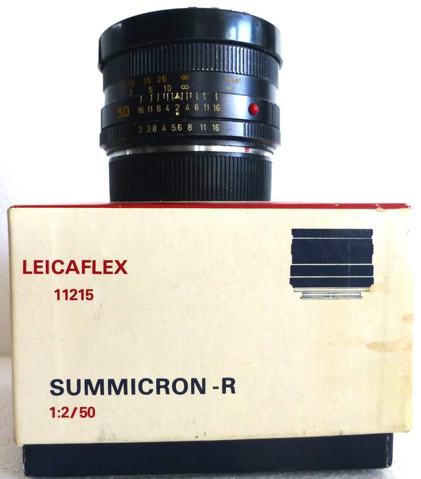Leica Summicron-R  1:2 50mm (boxed) Lente principal