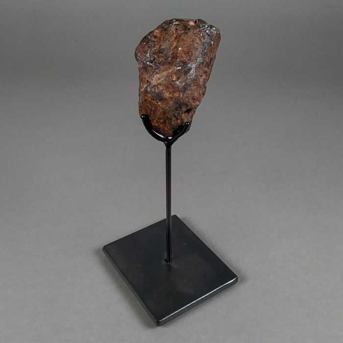 Fantástico Campo del Cielo - montado en stand personal - Meteorito de hierro - Altura: 6 cm - Ancho: 3.8 cm - 195 g