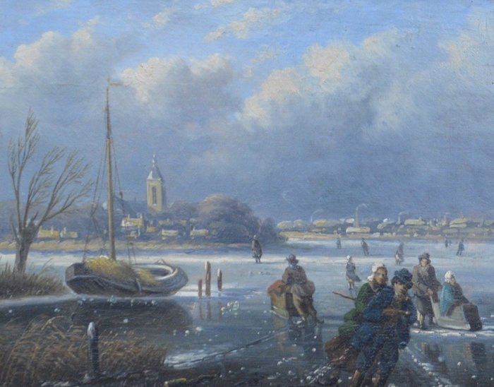 Joan Willem Meijer (1840-1928) - IJsgezicht