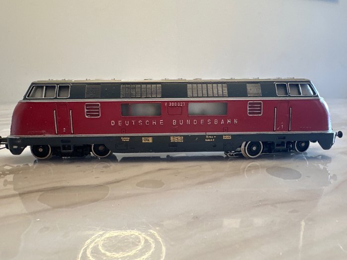 Märklin H0 - 3021.6 - Diesellokomotive (1) - V200 0027 - DB