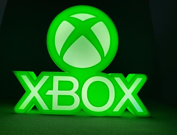 Xbox - Beleuchtetes Schild - Plastik
