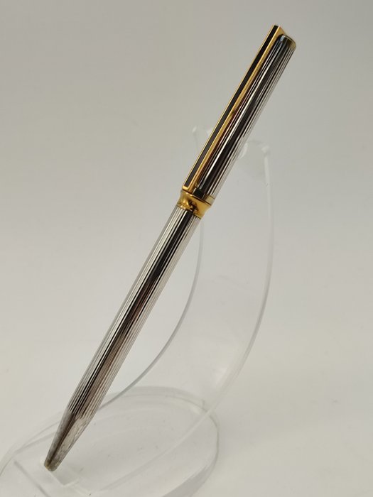 S.T. Dupont - Montparnasse Gold & Silver Plated 80's - Pen