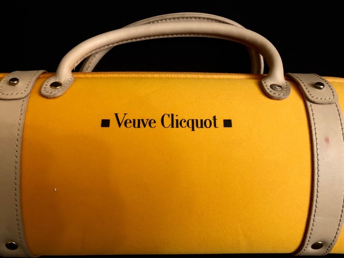 Veuve Clicquot Champagne Veuve Clicquot Champagne - 廣告牌 - 凱歌香檳。一款法國正品 Veuve Clicquot 廣告手提包。 - 皮革和氯丁橡膠