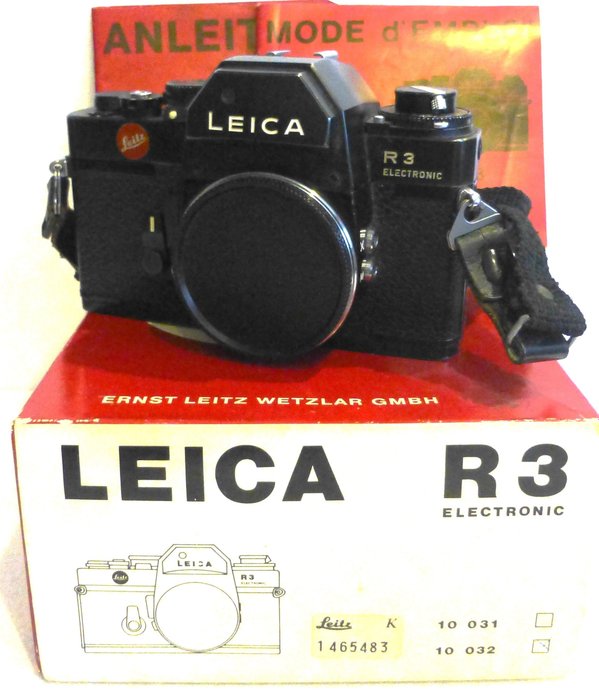 Leica R3 Electronic Yksilinssinen digitaalinen peiliheijastuskamera (SLR)