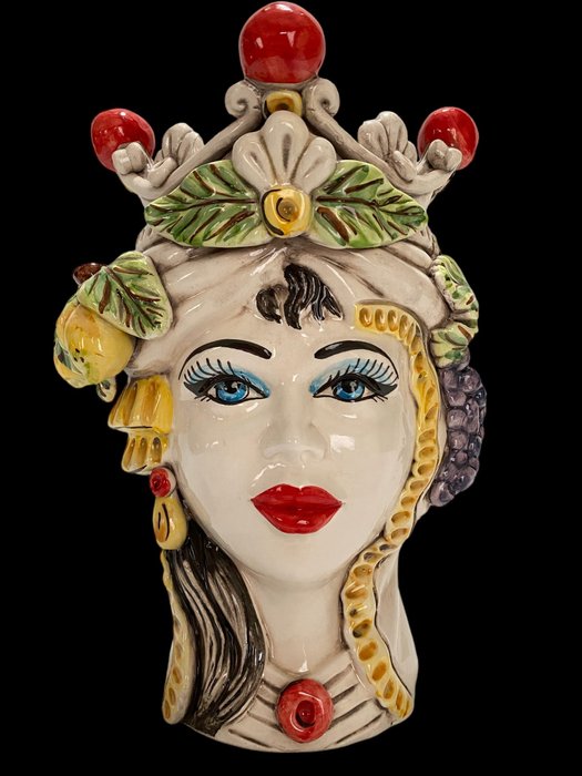 Ceramiche di Caltagirone - 花瓶 -  摩洛果园  - 陶瓷