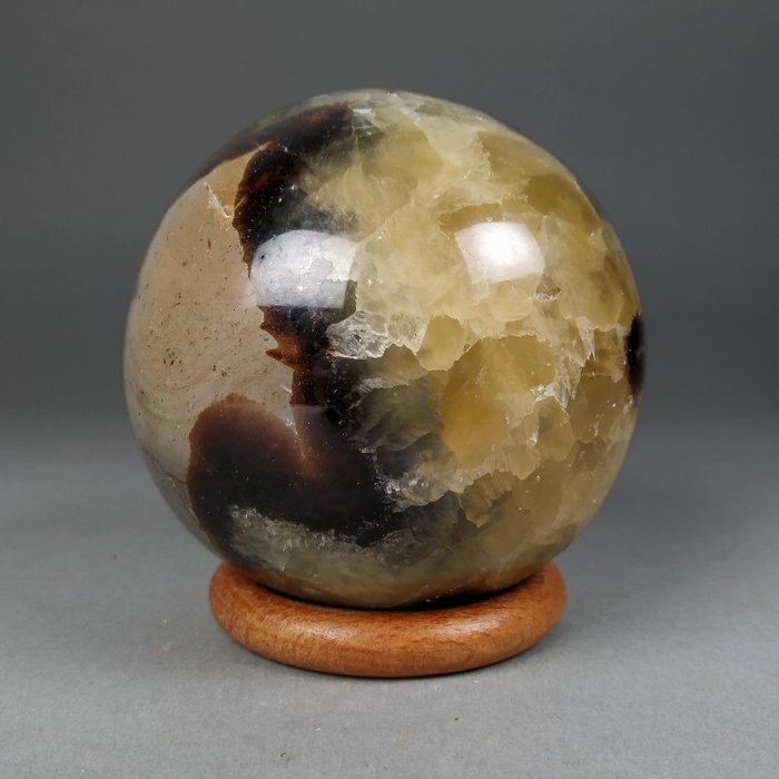 Septária Esfera - Altura: 9 cm - Largura: 9 cm- 1.11 kg