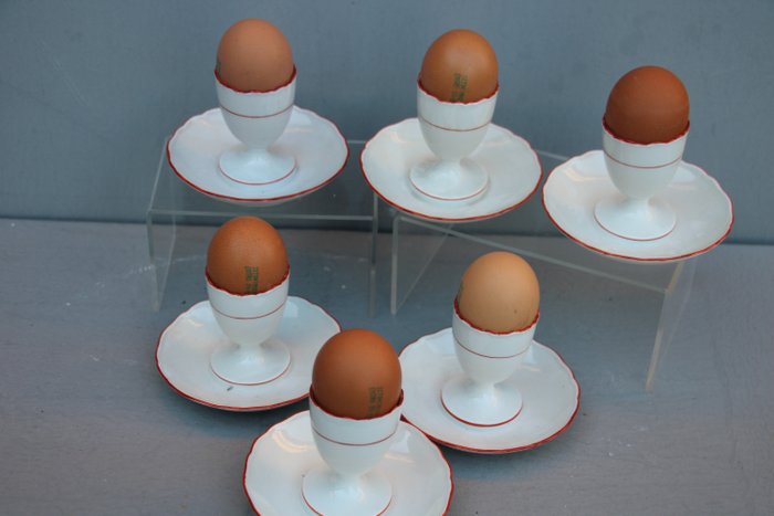 Meissen - Copo para ovos (6) - Second choice - Porcelana