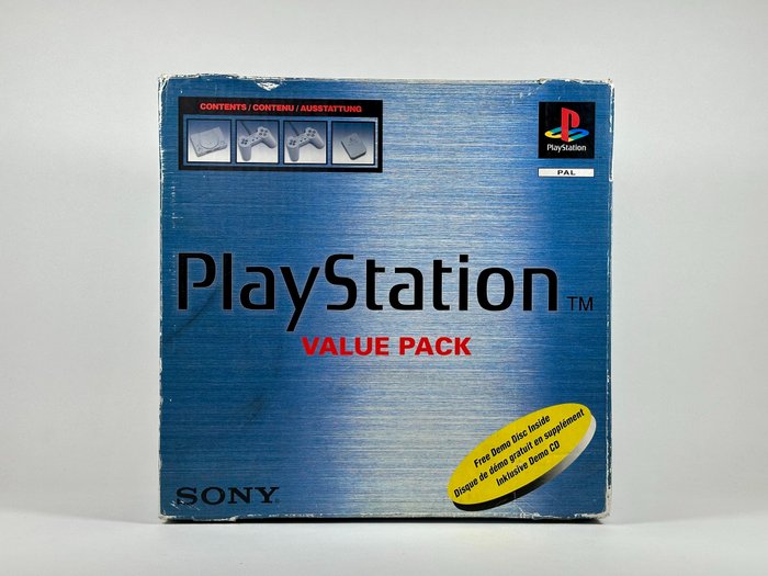 Sony - Sony Playstation SCPH-5552c, working Unique Serial Number also Matching with box and console - Playstation 1 - Videospielkonsole (1) - In Originalverpackung