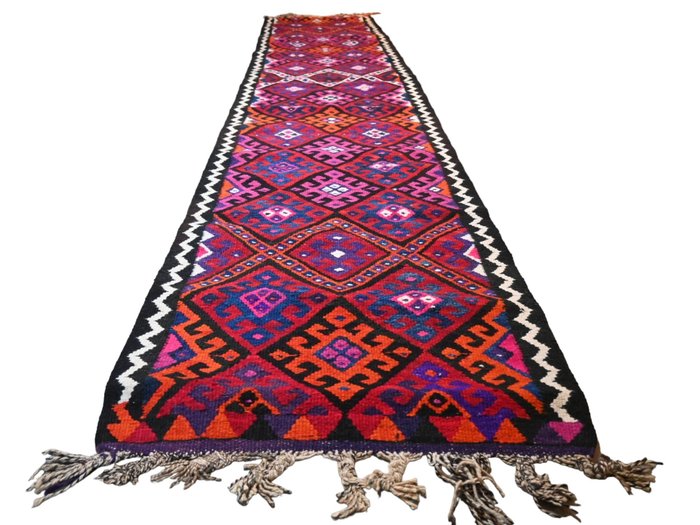 XL 原始庫德語 - 長條地毯 - 430 cm - 90 cm