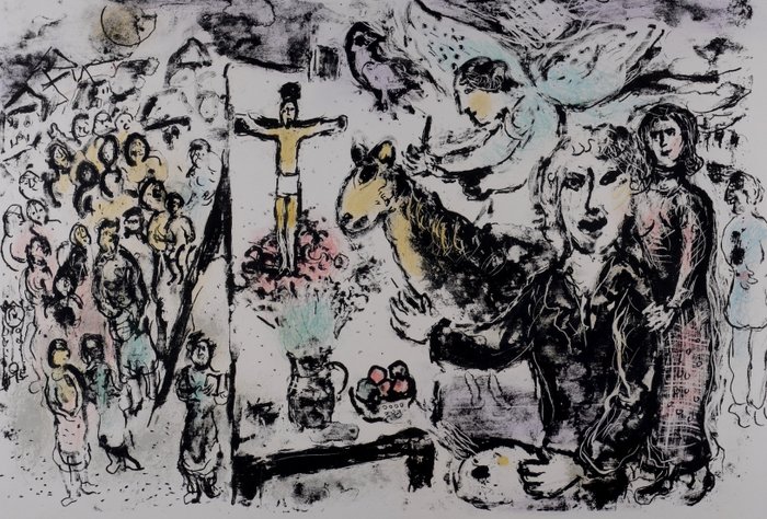 Marc Chagall (1887-1985) - L'Artiste et Thèmes bibliques - Hand-signed