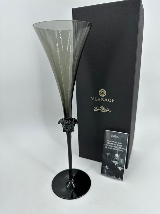 Rosenthal - Versace - Jar - "Medusa Lumiere Haze" - Glass